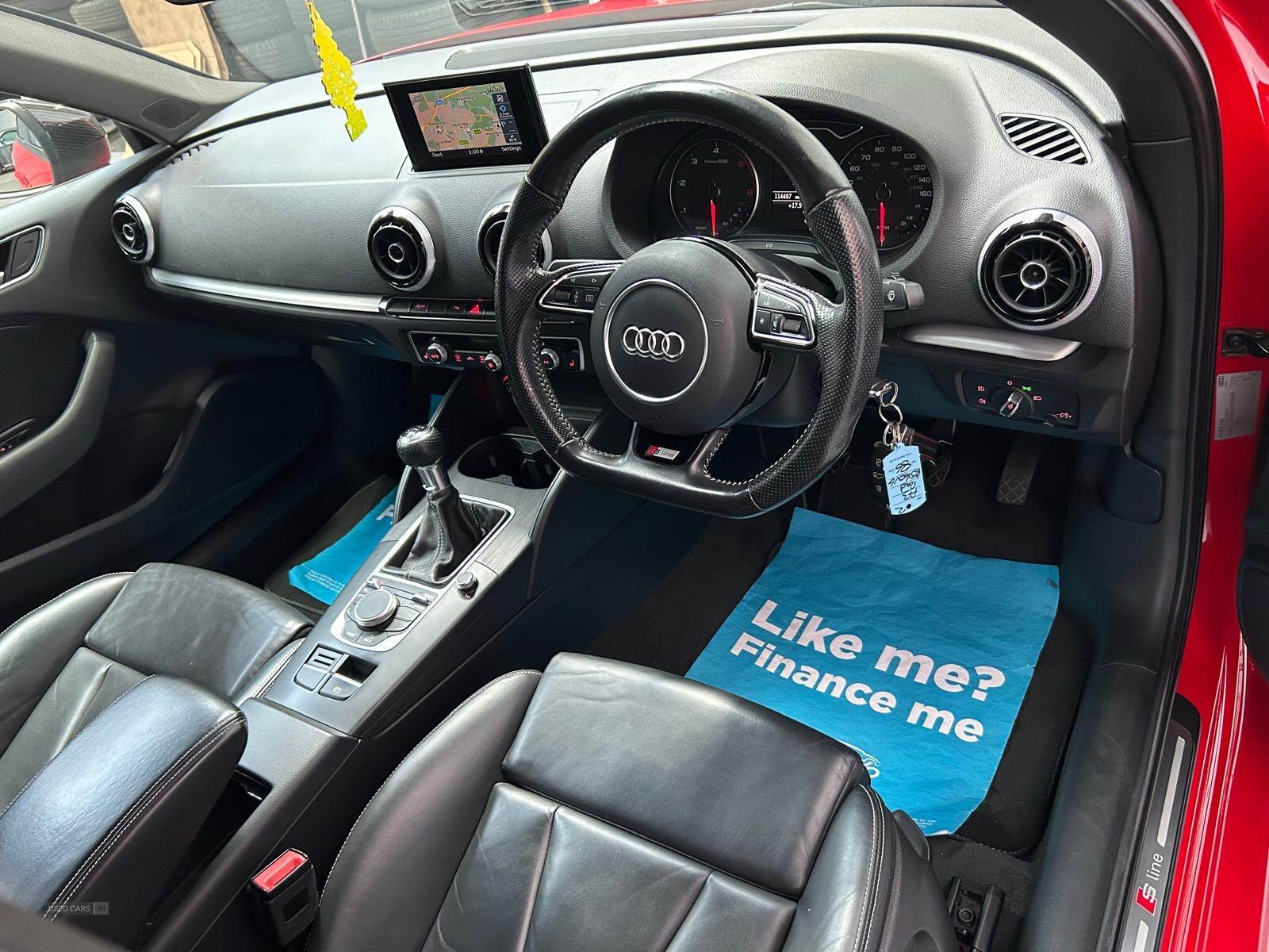 Apr 2016 Audi A3 2.0 TDI 184 S Line 4dr [Nav]