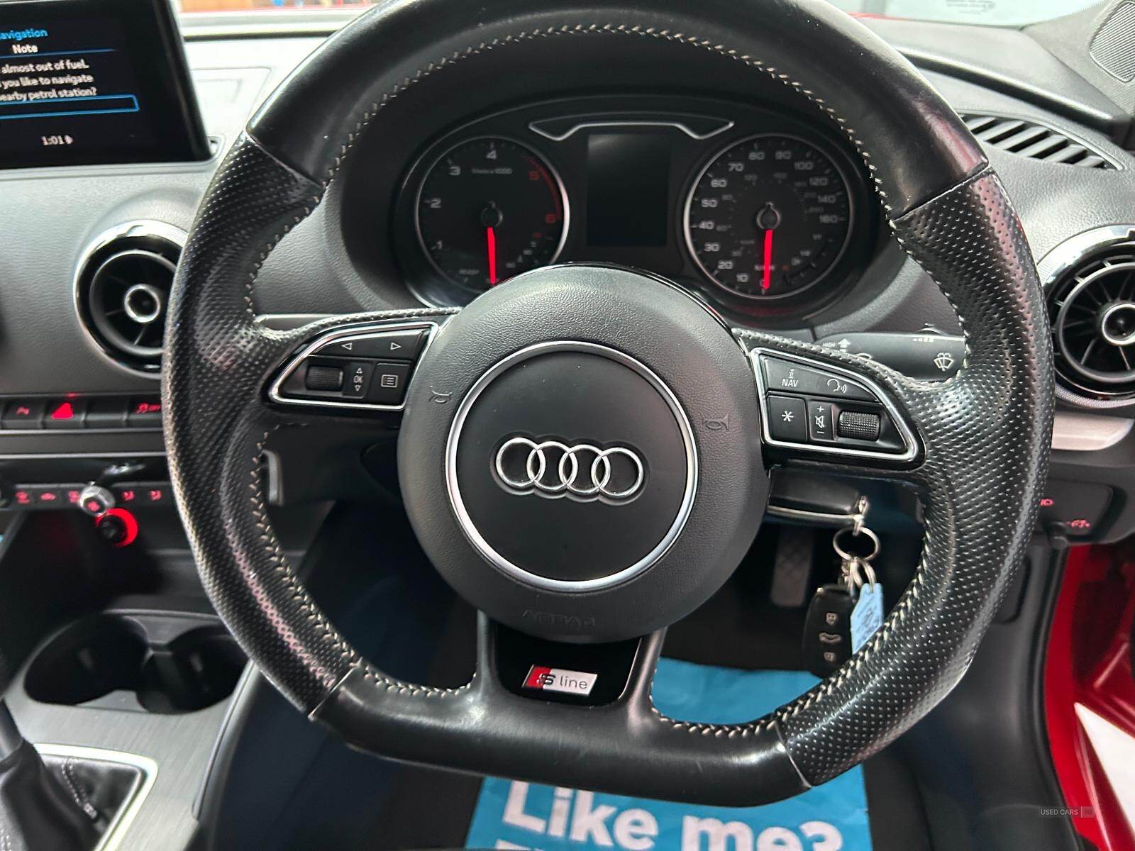 Apr 2016 Audi A3 2.0 TDI 184 S Line 4dr [Nav]