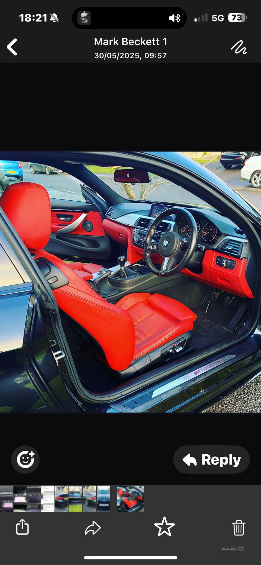 Mar 2017 BMW 4 Series 418d M Sport 2dr [Professional Media]