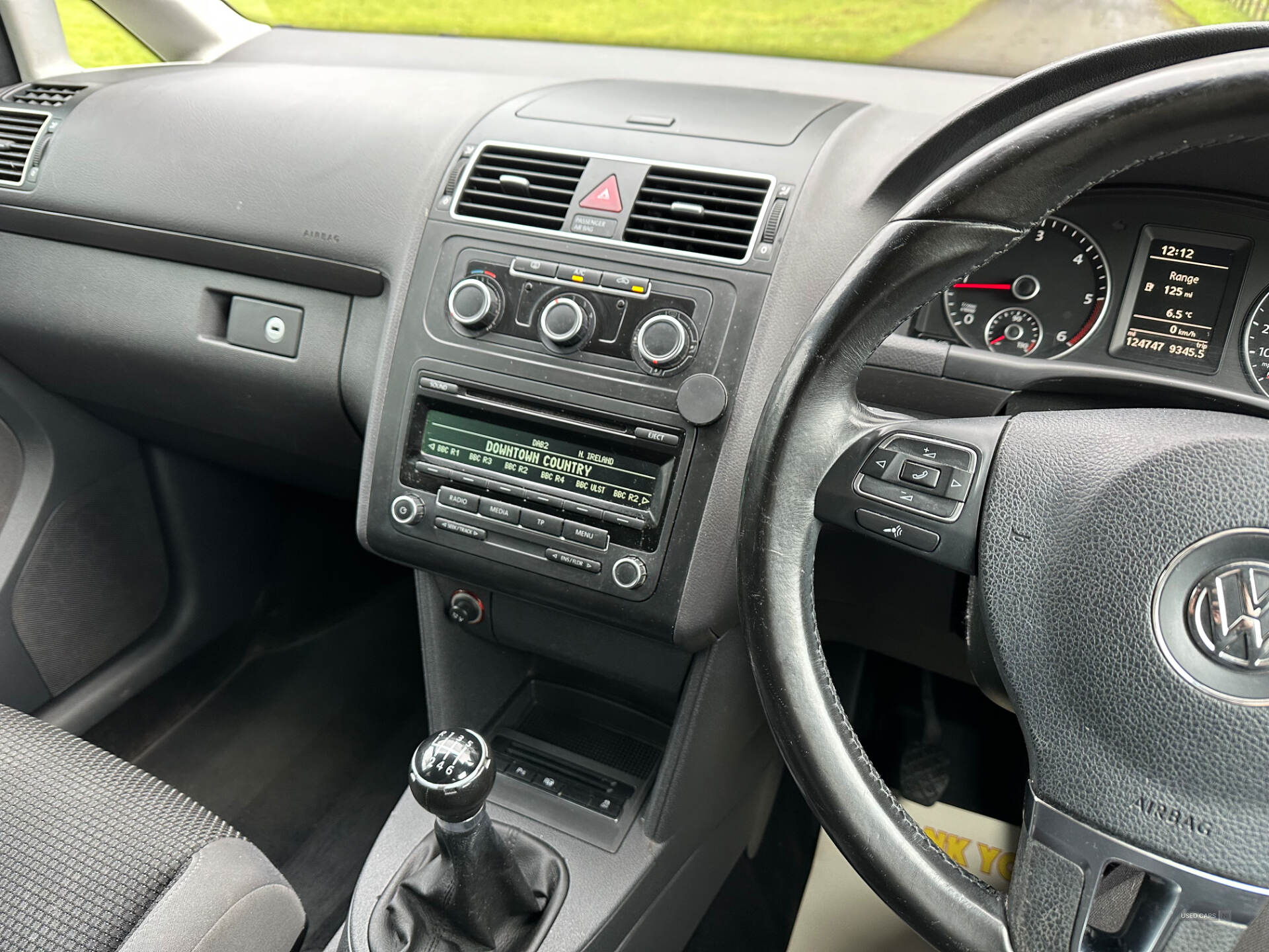 Oct 2012 Volkswagen Touran 1.6 TDI 105 SE 5dr