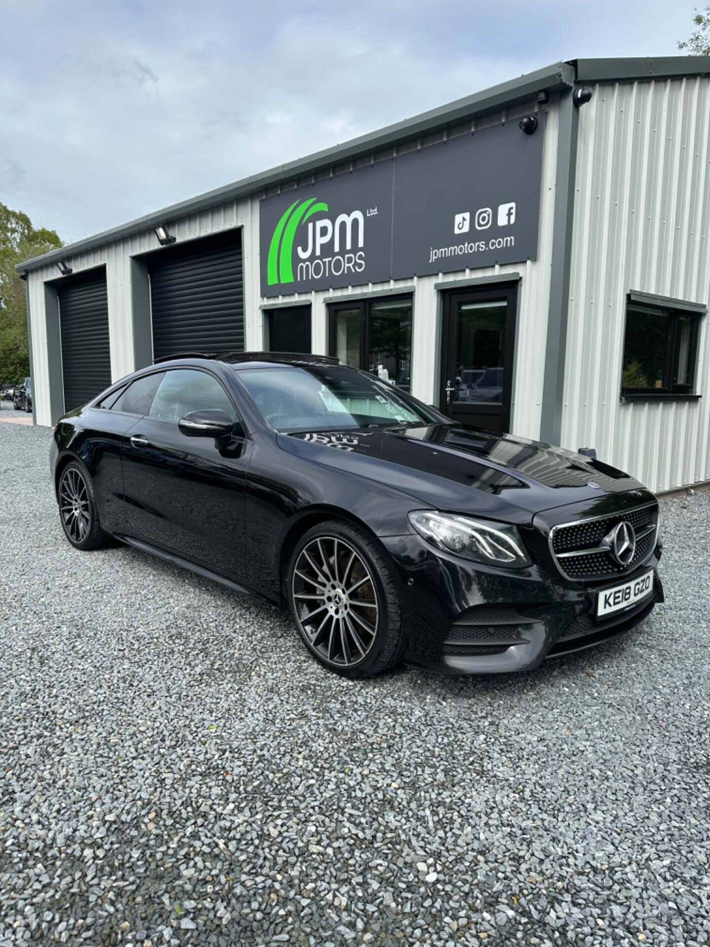 Aug 2018 Mercedes E-Class E220d AMG Line Premium 2dr 9G-Tronic