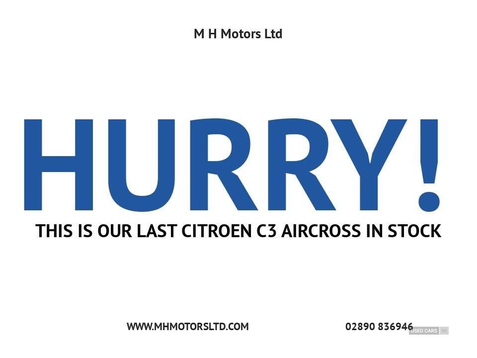 Jan 2019 Citroen C3 Aircross 1.5 BlueHDi Flair 5dr [6 speed]