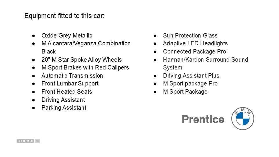 Jan 2025 BMW 5 Series 530e M Sport Pro 5dr Auto