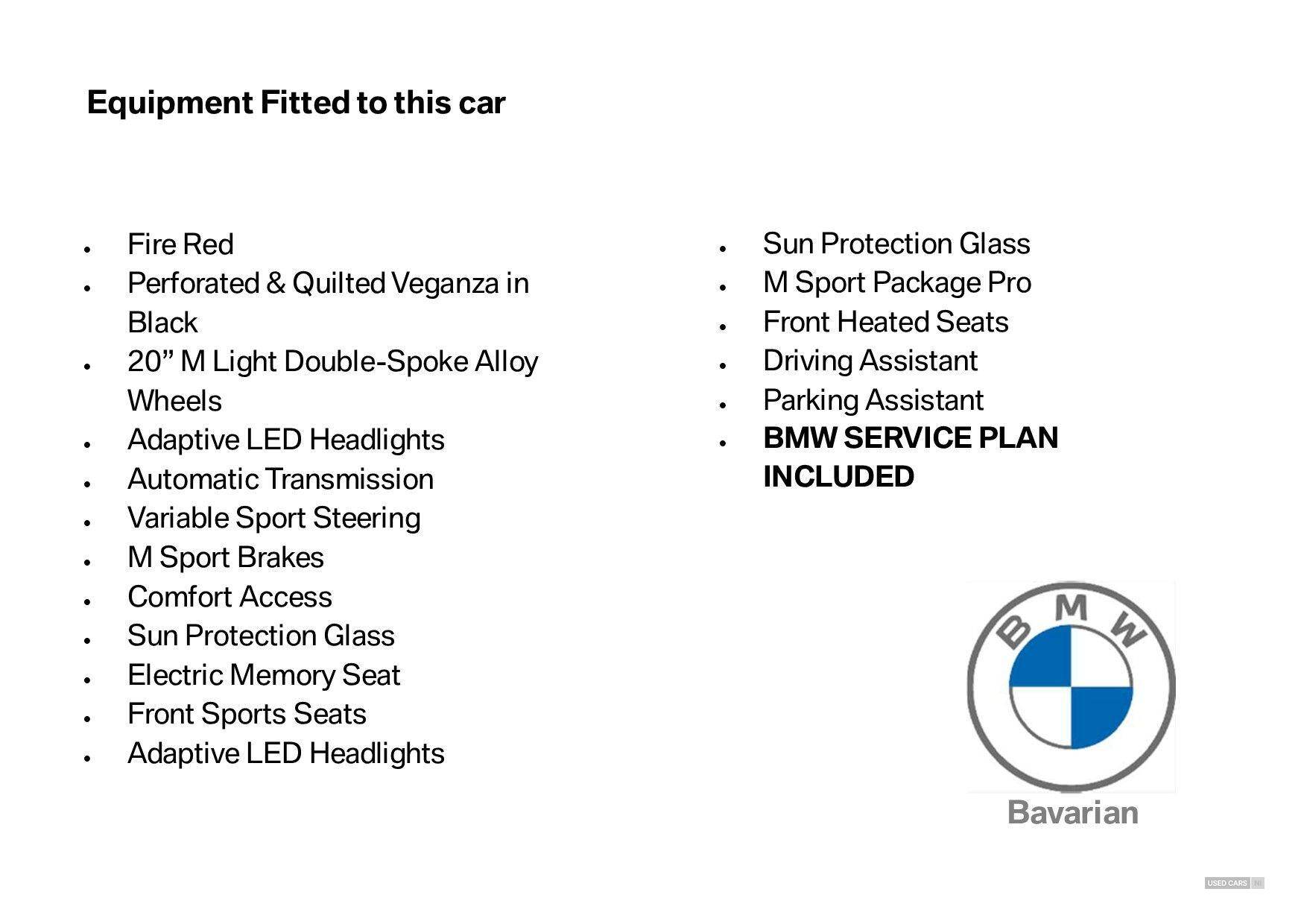 Jan 2025 BMW X3 xDrive20d M Sport 5dr Step Auto