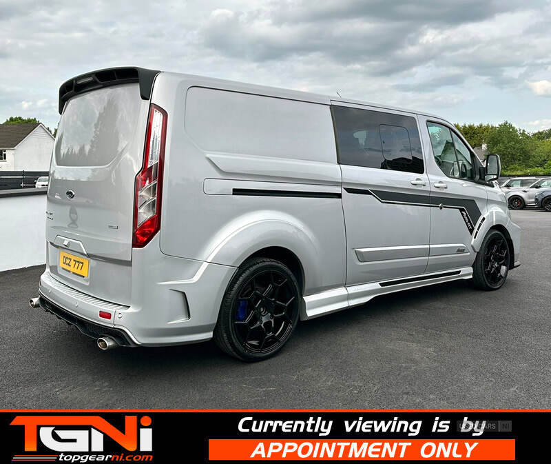 Feb 2019 Ford Transit Custom 2.0 EcoBlue 170ps Low Roof D/Cab Limited Van Auto