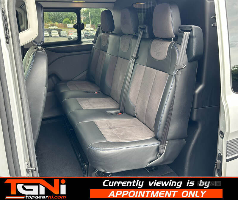 Feb 2019 Ford Transit Custom 2.0 EcoBlue 170ps Low Roof D/Cab Limited Van Auto