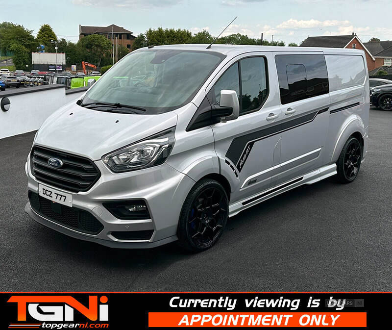 Feb 2019 Ford Transit Custom 2.0 EcoBlue 170ps Low Roof D/Cab Limited Van Auto