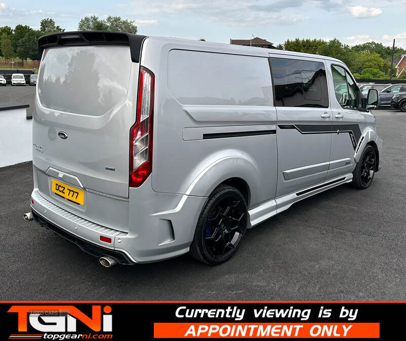 Feb 2019 Ford Transit Custom 2.0 EcoBlue 170ps Low Roof D/Cab Limited Van Auto