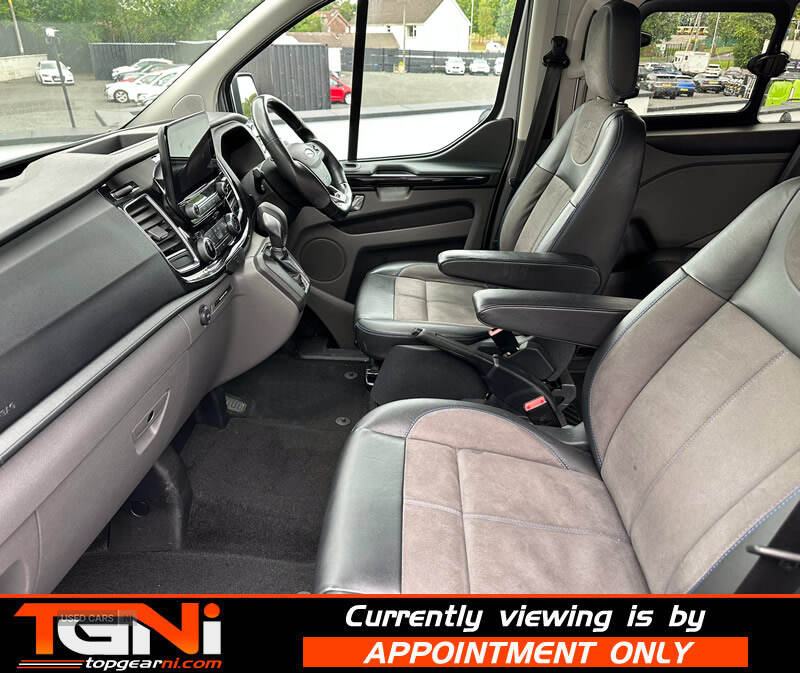 Feb 2019 Ford Transit Custom 2.0 EcoBlue 170ps Low Roof D/Cab Limited Van Auto