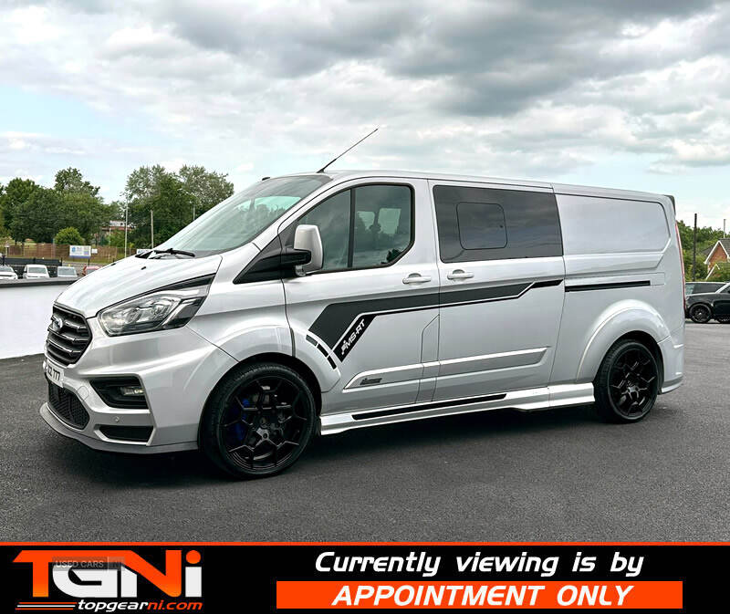 Feb 2019 Ford Transit Custom 2.0 EcoBlue 170ps Low Roof D/Cab Limited Van Auto