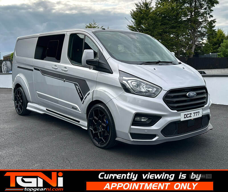 Feb 2019 Ford Transit Custom 2.0 EcoBlue 170ps Low Roof D/Cab Limited Van Auto