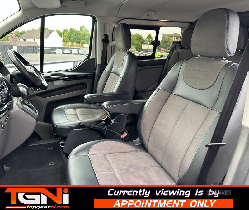 Feb 2019 Ford Transit Custom 2.0 EcoBlue 170ps Low Roof D/Cab Limited Van Auto