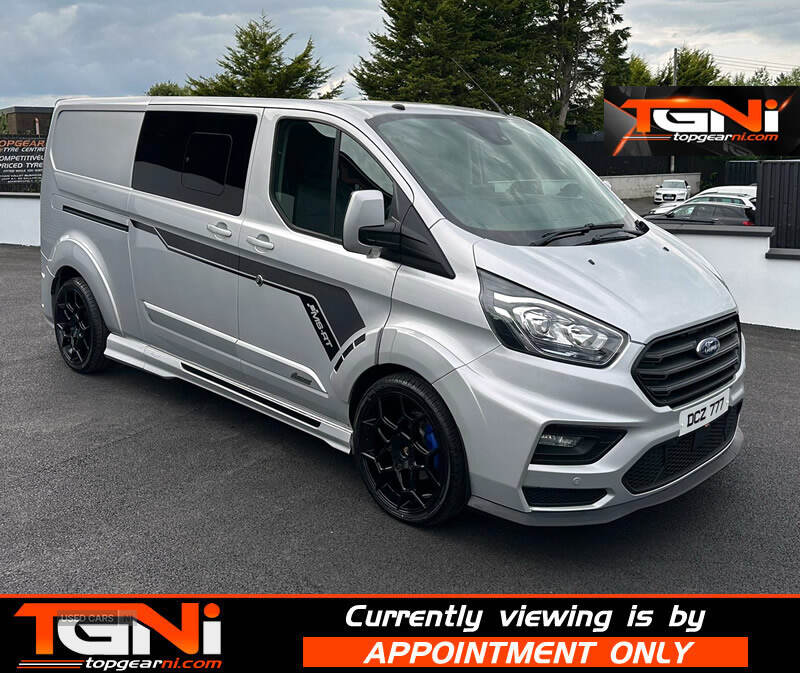 Feb 2019 Ford Transit Custom 2.0 EcoBlue 170ps Low Roof D/Cab Limited Van Auto