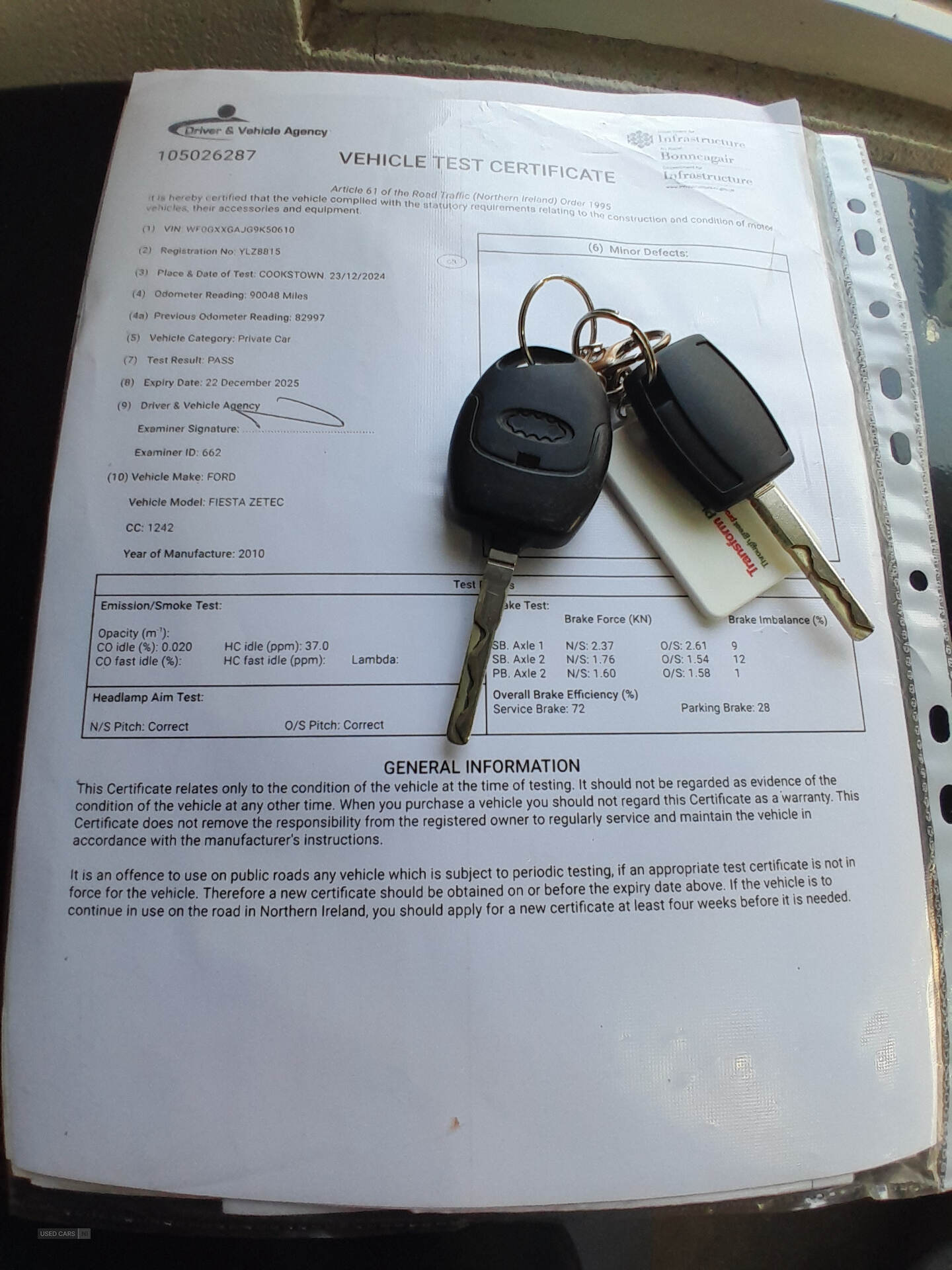 Apr 2010 Ford Fiesta 1.25 Zetec 3dr [82]