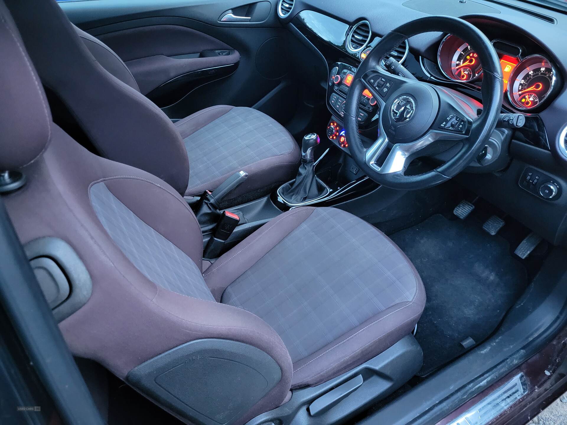 Jun 2013 Vauxhall Adam 1.2i ecoFLEX Glam 3dr [Start Stop]