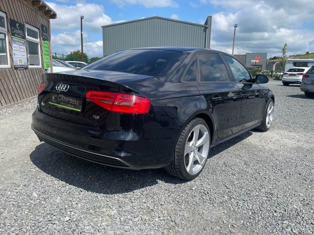 Jun 2013 Audi A4 2.0 TDI 177 Black Edition 4dr