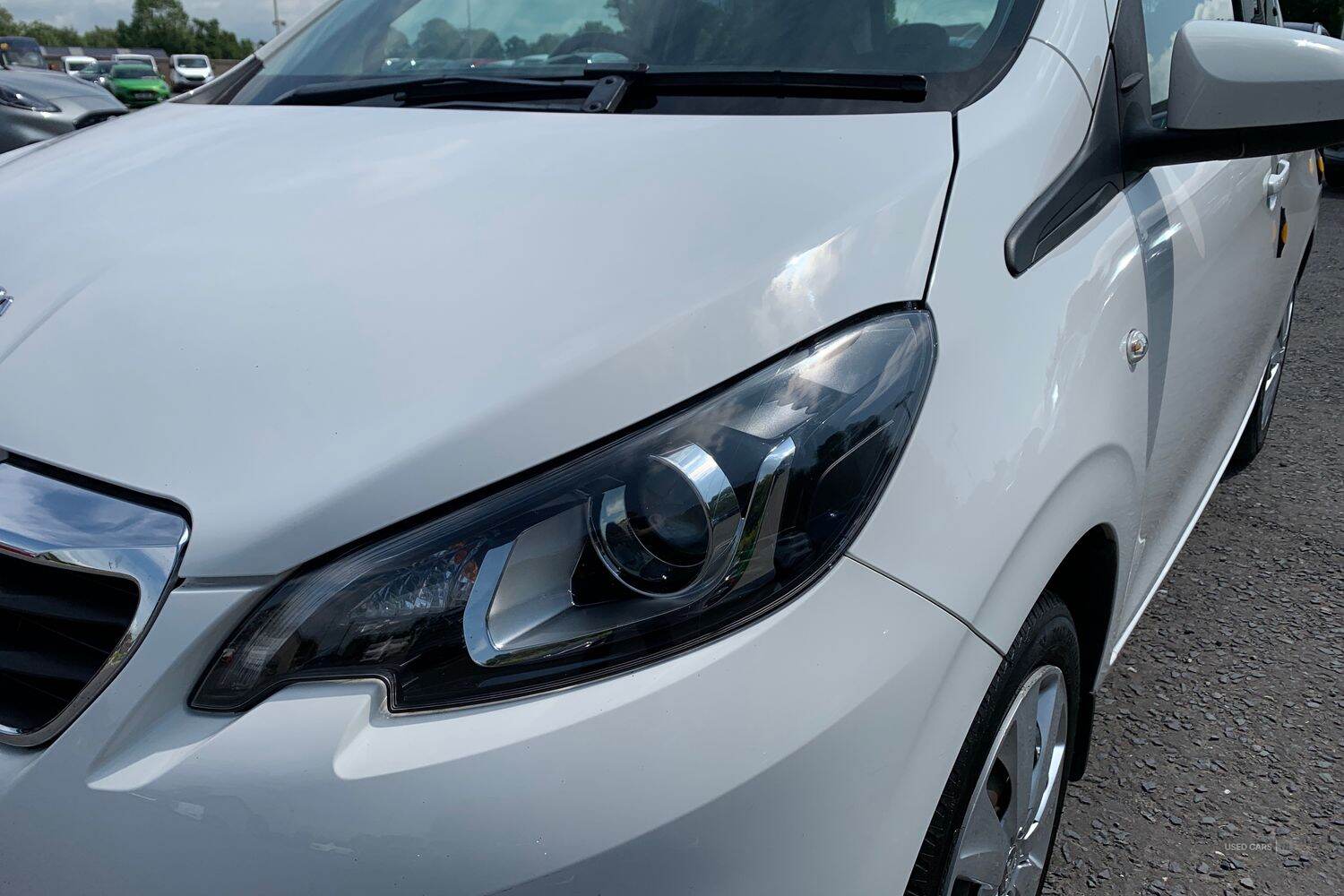 2016 Peugeot 108 1.0 Active Hatchback 5dr in White with only 25K