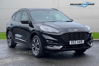 Ford Kuga 2.5 Duratec 14.4kWh PHEV ST-Line X Edition in Black with 38K in Armagh