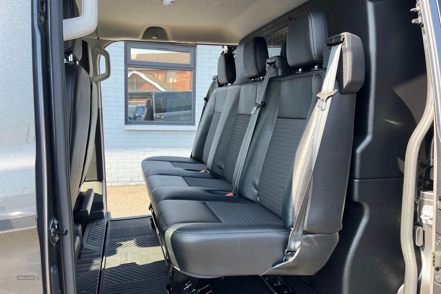 Sep 2023 Ford Transit Custom 2.0 EcoBlue 170ps Low Roof D/Cab Sport Van Auto