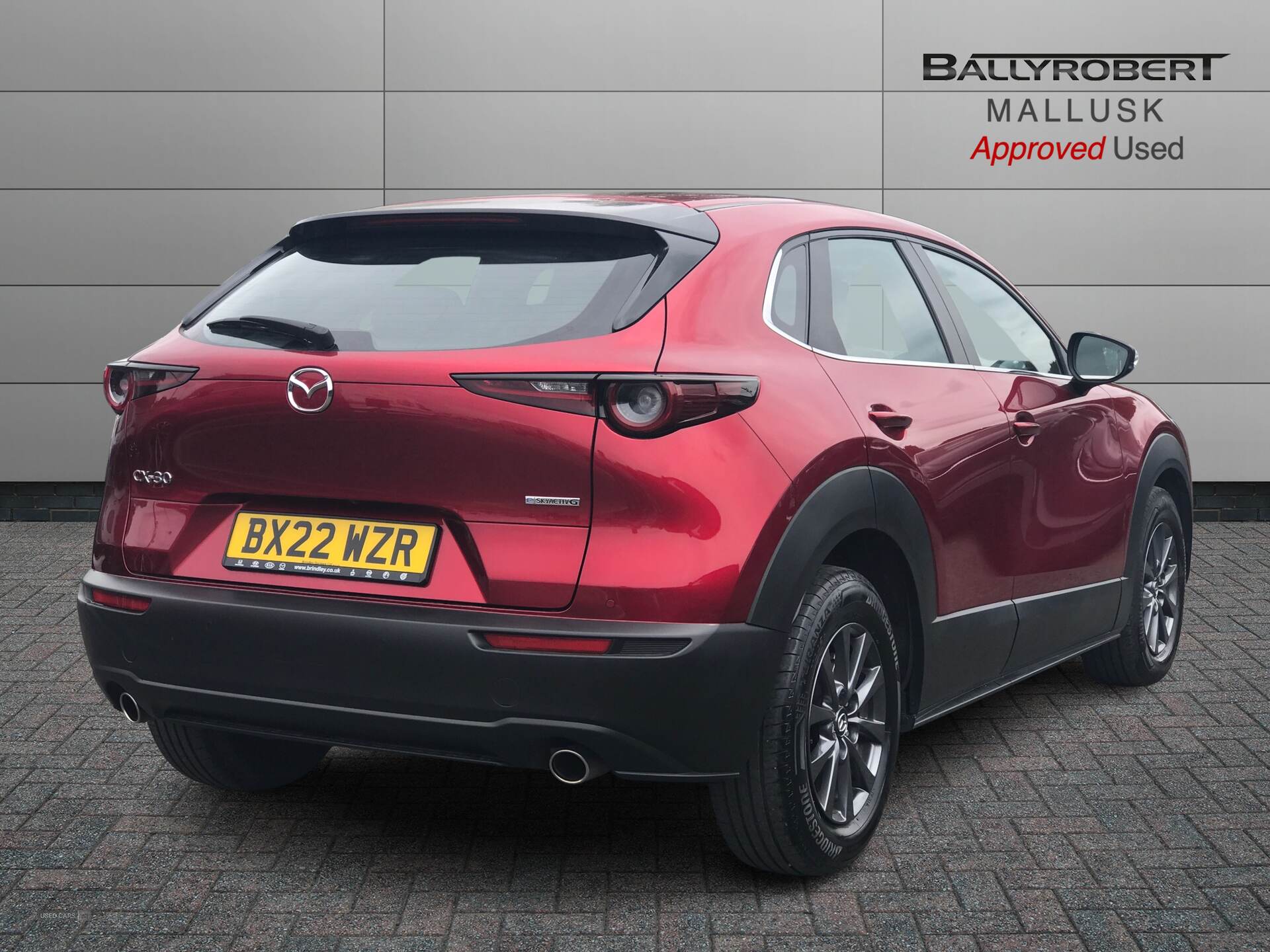 Apr 2022 Mazda CX-30 2.0 e-Skyactiv G MHEV SE-L Lux 5dr