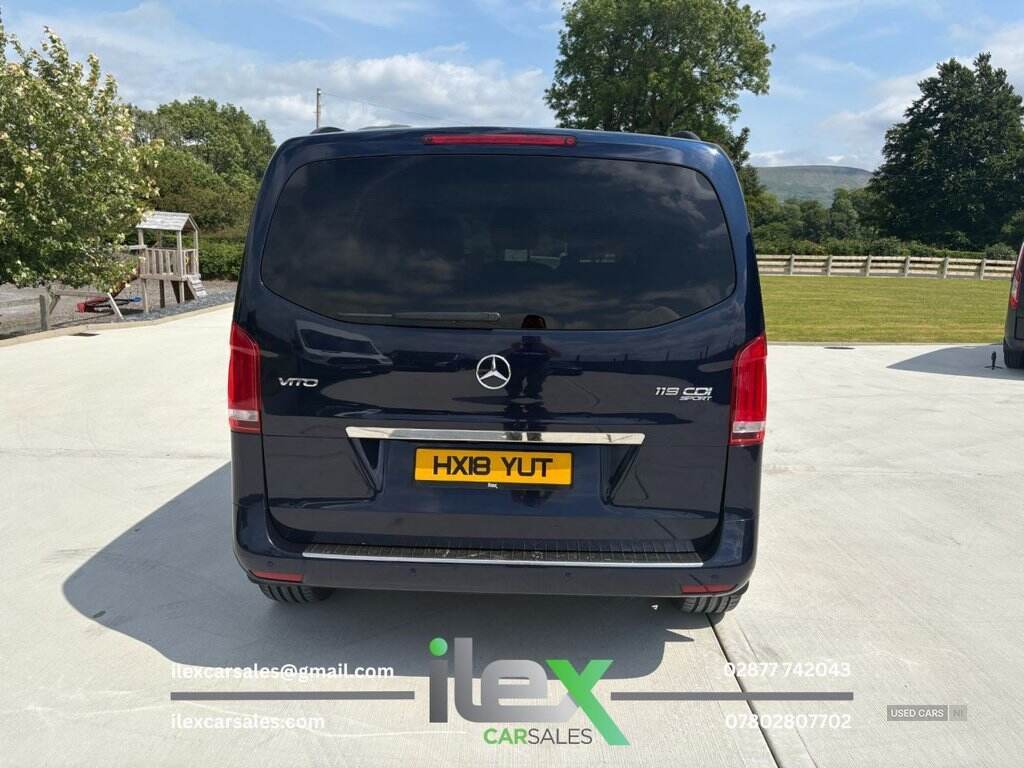 Mar 2018 Mercedes Vito 119CDI Sport Crew Van 7G-Tronic