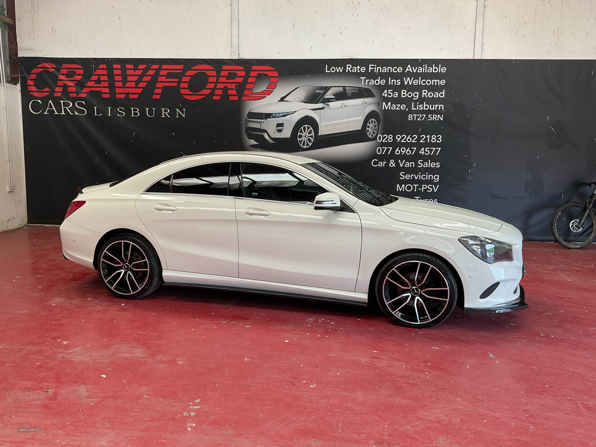 Mercedes CLA-Class DIESEL COUPE in Antrim
