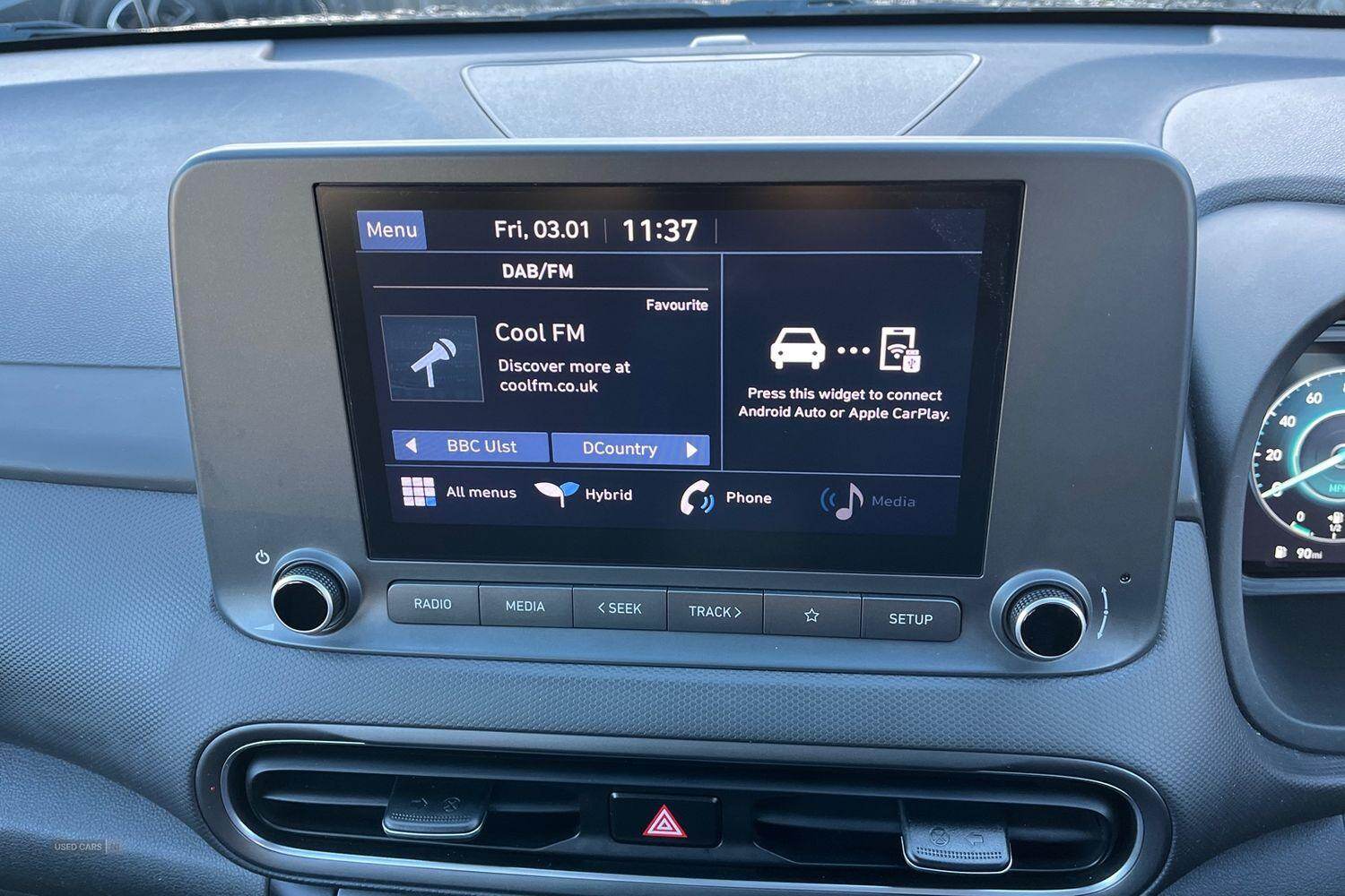 Oct 2021 Hyundai Kona 1.6 GDi Hybrid SE Connect 5dr DCT