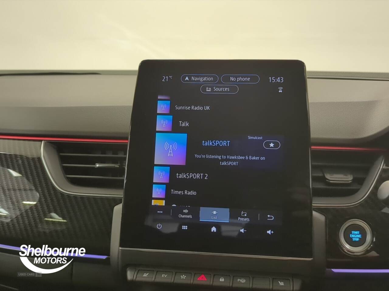 Apr 2022 Renault Arkana 1.6 E-TECH Hybrid 145 R.S. Line 5dr Auto