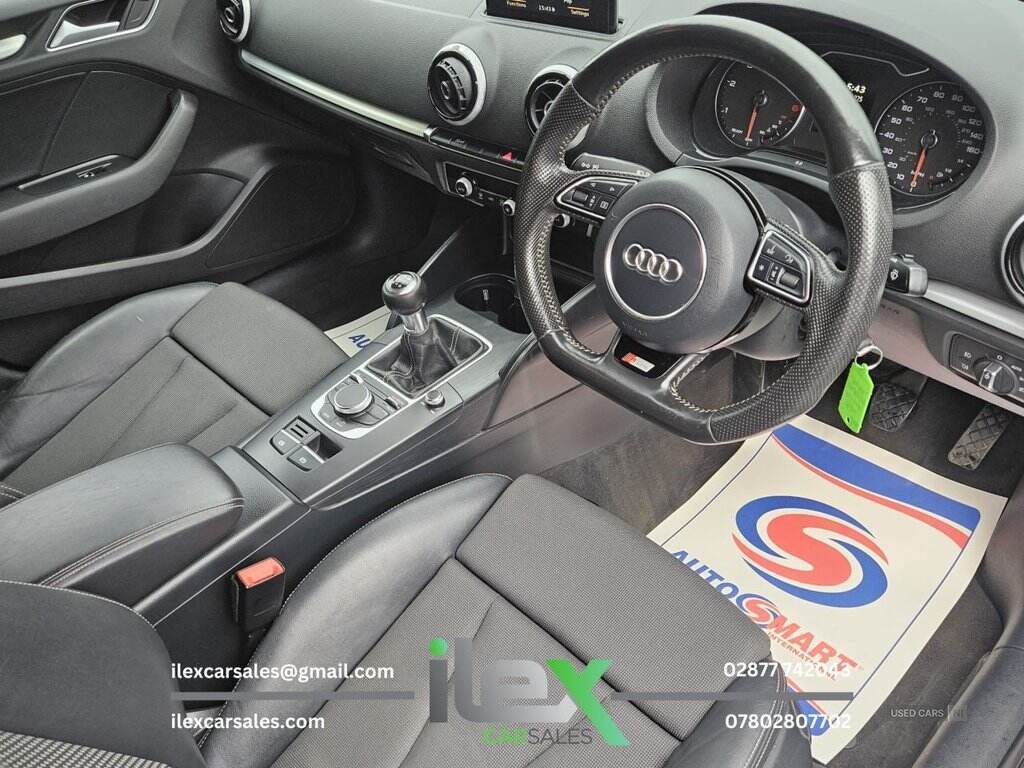 Nov 2015 Audi A3 1.6 TDI 110 S Line 4dr