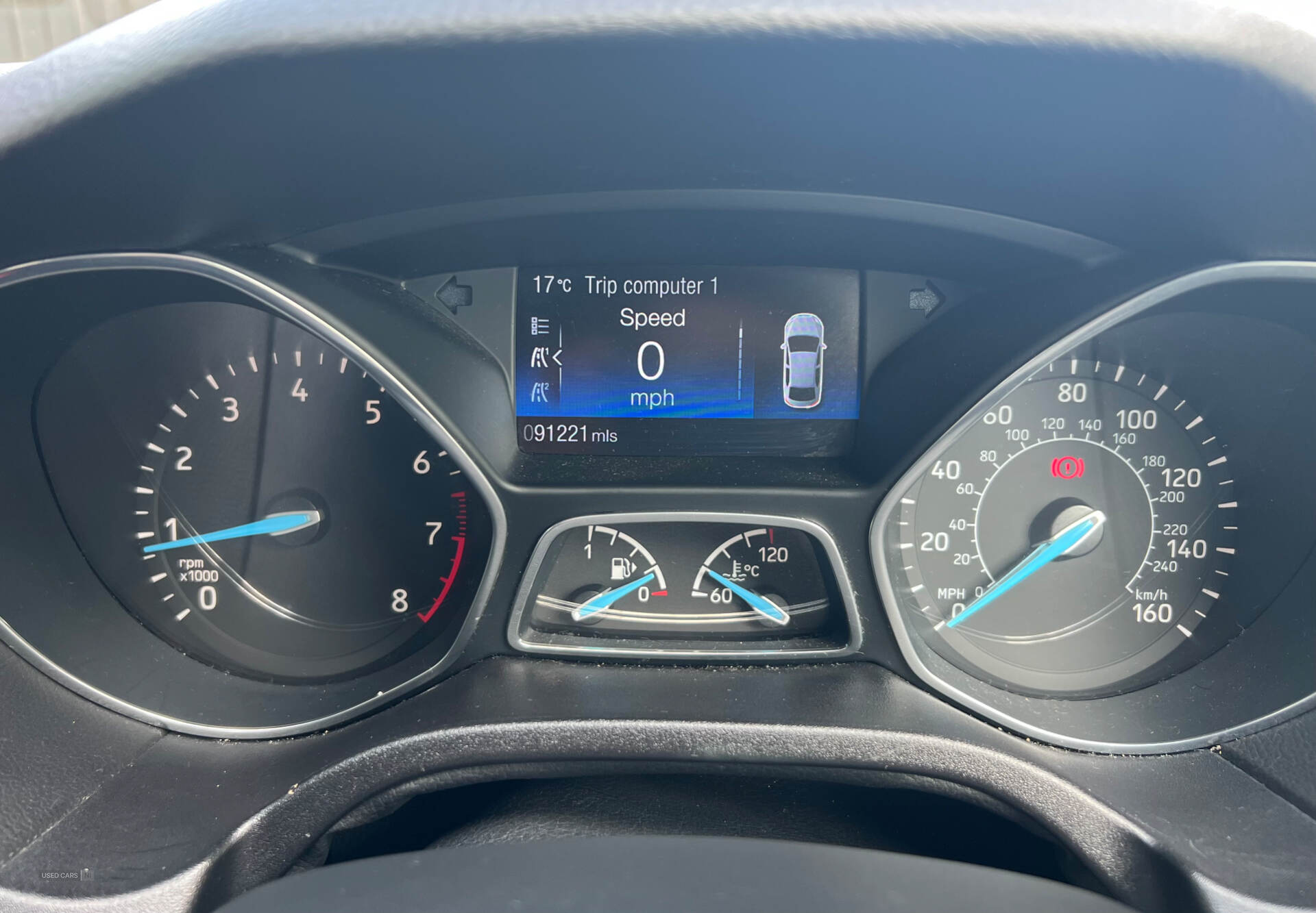May 2017 Ford Focus 1.0 EcoBoost Zetec Edition 5dr
