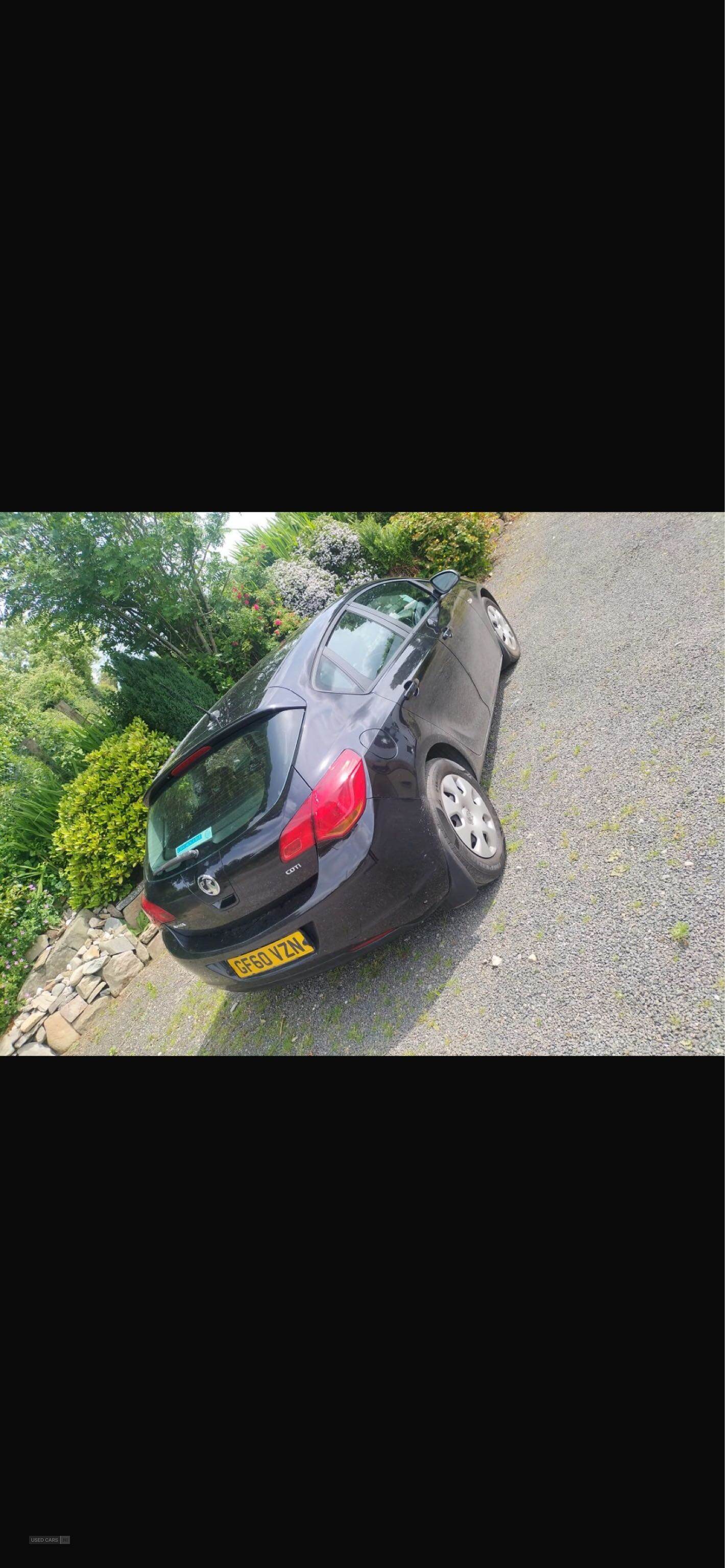 Dec 2010 Vauxhall Astra 1.7 CDTi 16V ecoFLEX Exclusiv 5dr