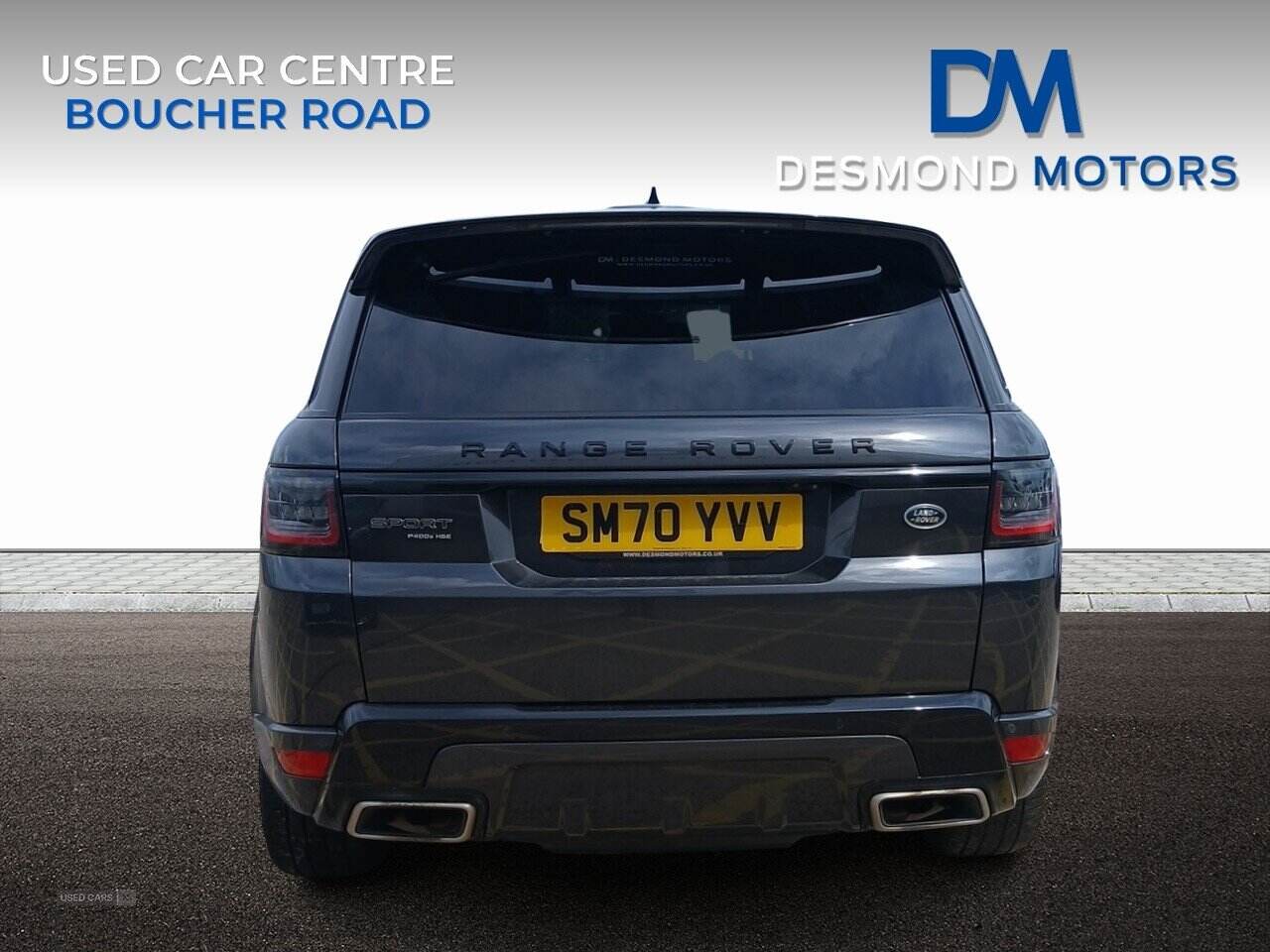 Feb 2021 Land Rover Range Rover Sport 2.0 P400e HSE Dynamic Black 5dr Auto