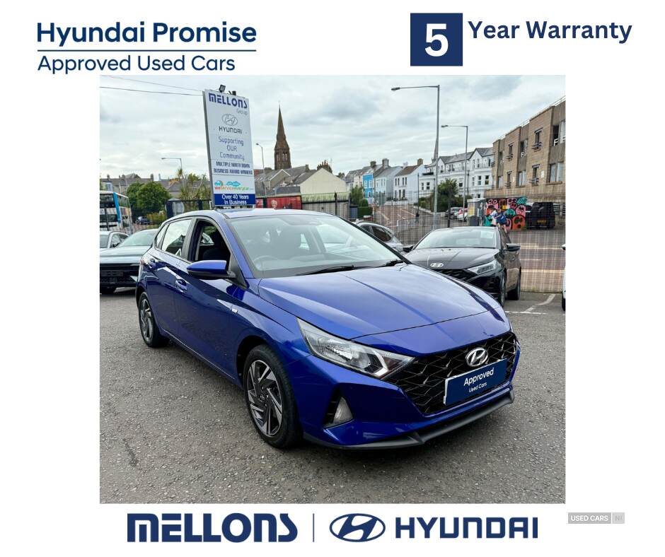Jun 2021 Hyundai i20 1.0T GDi 48V MHD SE Connect 5dr
