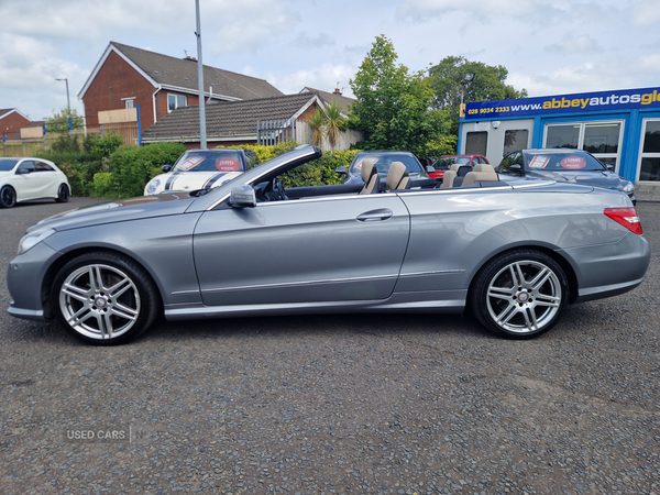 Mercedes E-Class DIESEL CABRIOLET in Antrim