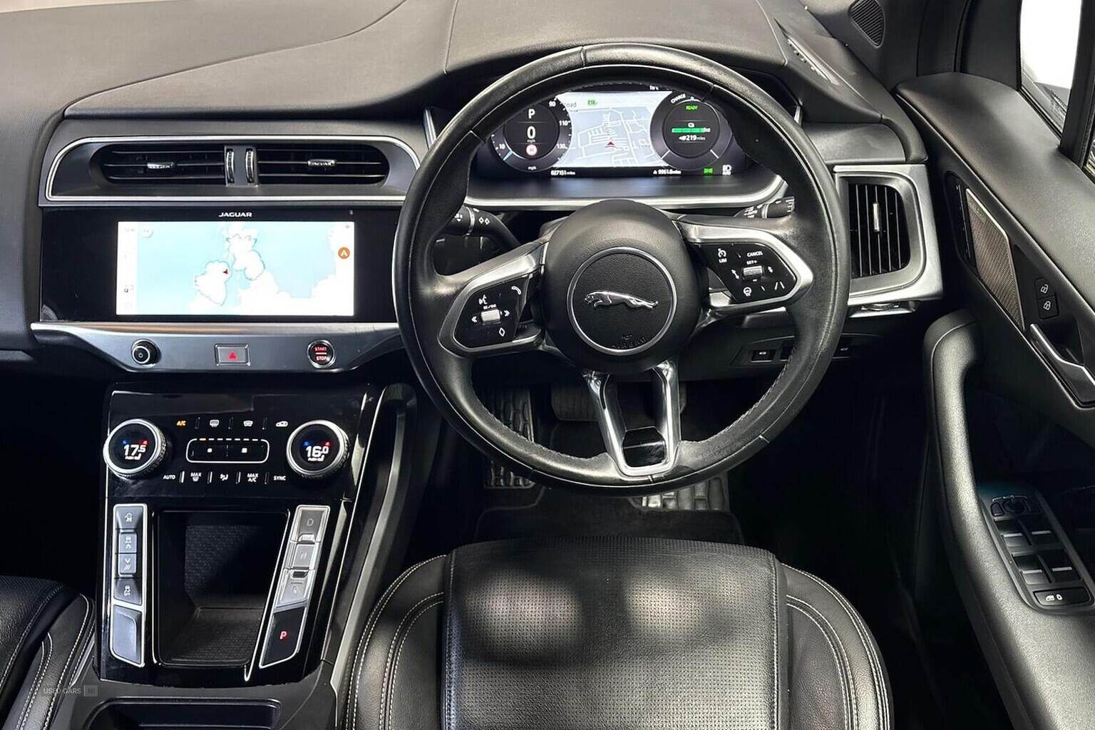 Feb 2022 Jaguar i-Pace 294Kw Ev400 Black 90Kwh 5Dr Auto [11Kw Charger]