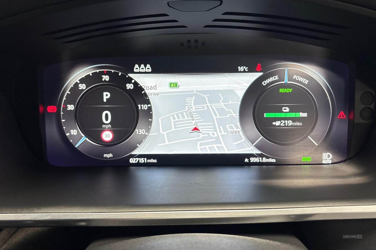 Feb 2022 Jaguar i-Pace 294Kw Ev400 Black 90Kwh 5Dr Auto [11Kw Charger]