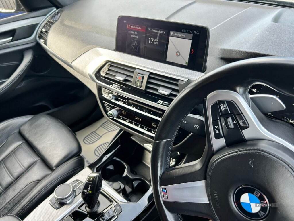 Dec 2018 BMW X3 xDrive20d M Sport 5dr Step Auto