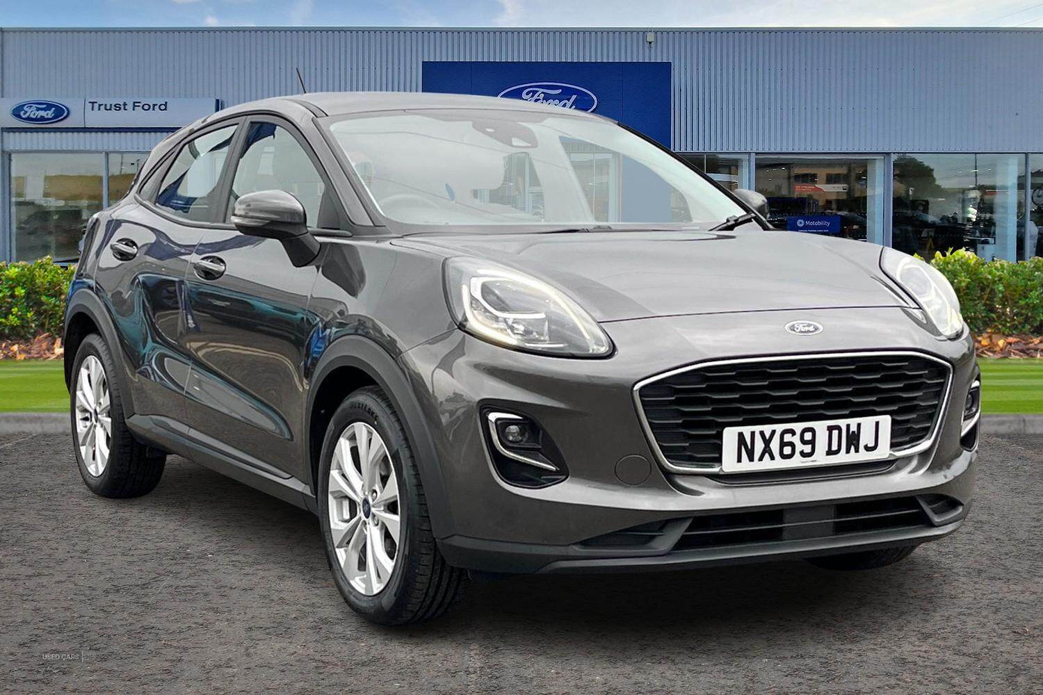 Feb 2022 Ford Puma 1.0 EcoBoost Hybrid mHEV Titanium 5dr - HEATED SEATS & STEERING WHEEL, REAR SENSORS, CRUISE CONTROL, APPLE CARPLAY & ANDROID AUTO, TOUCHSCREEN