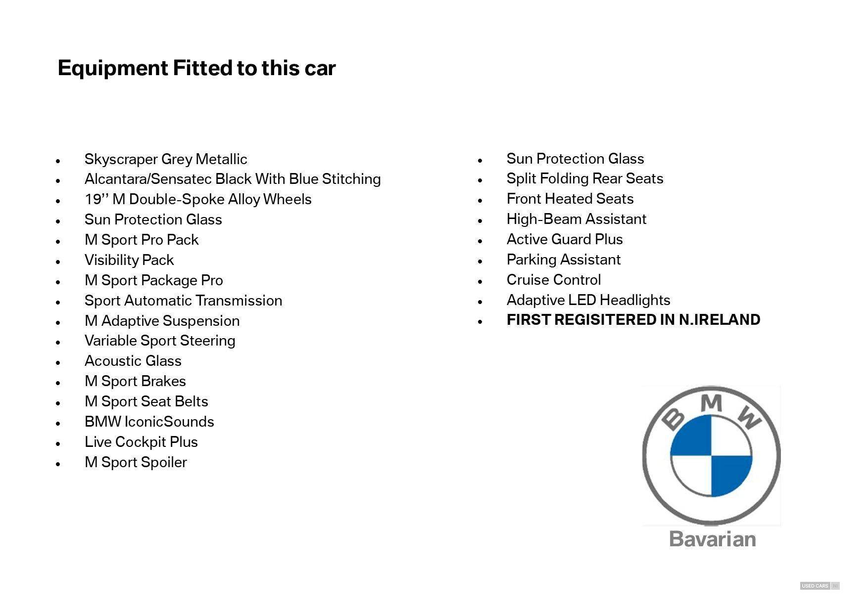 May 2024 BMW 3 Series 330e M Sport 4dr Step Auto