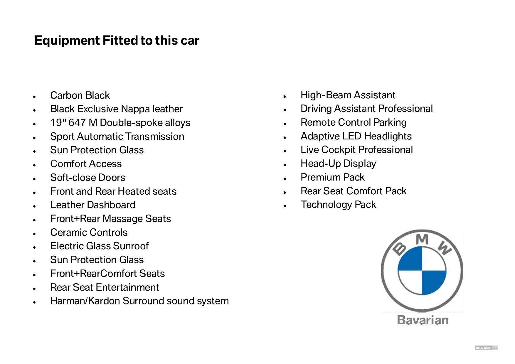 Feb 2020 BMW 7 Series 740Ld xDrive M Sport 4dr Auto