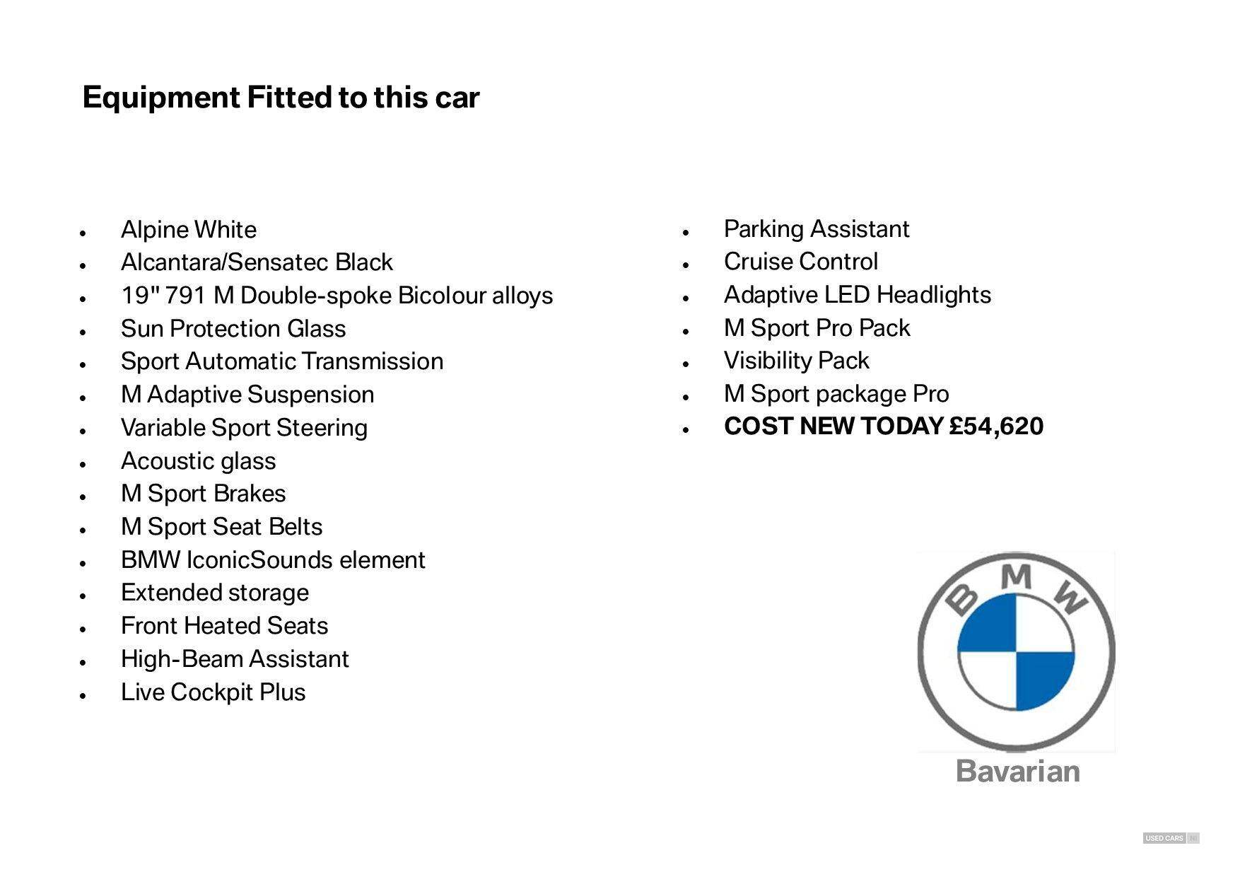 Oct 2024 BMW 3 Series 330e M Sport 5dr Step Auto