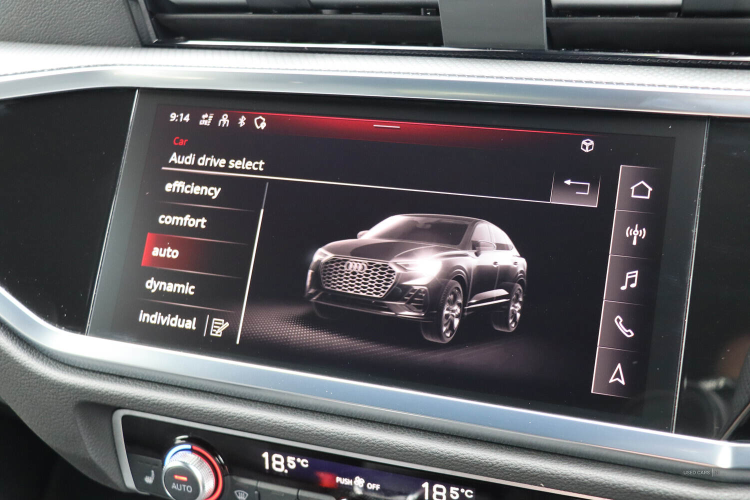 Aug 2024 Audi Q3 35 TDI Black Edition 5dr S Tronic [20" Alloy]