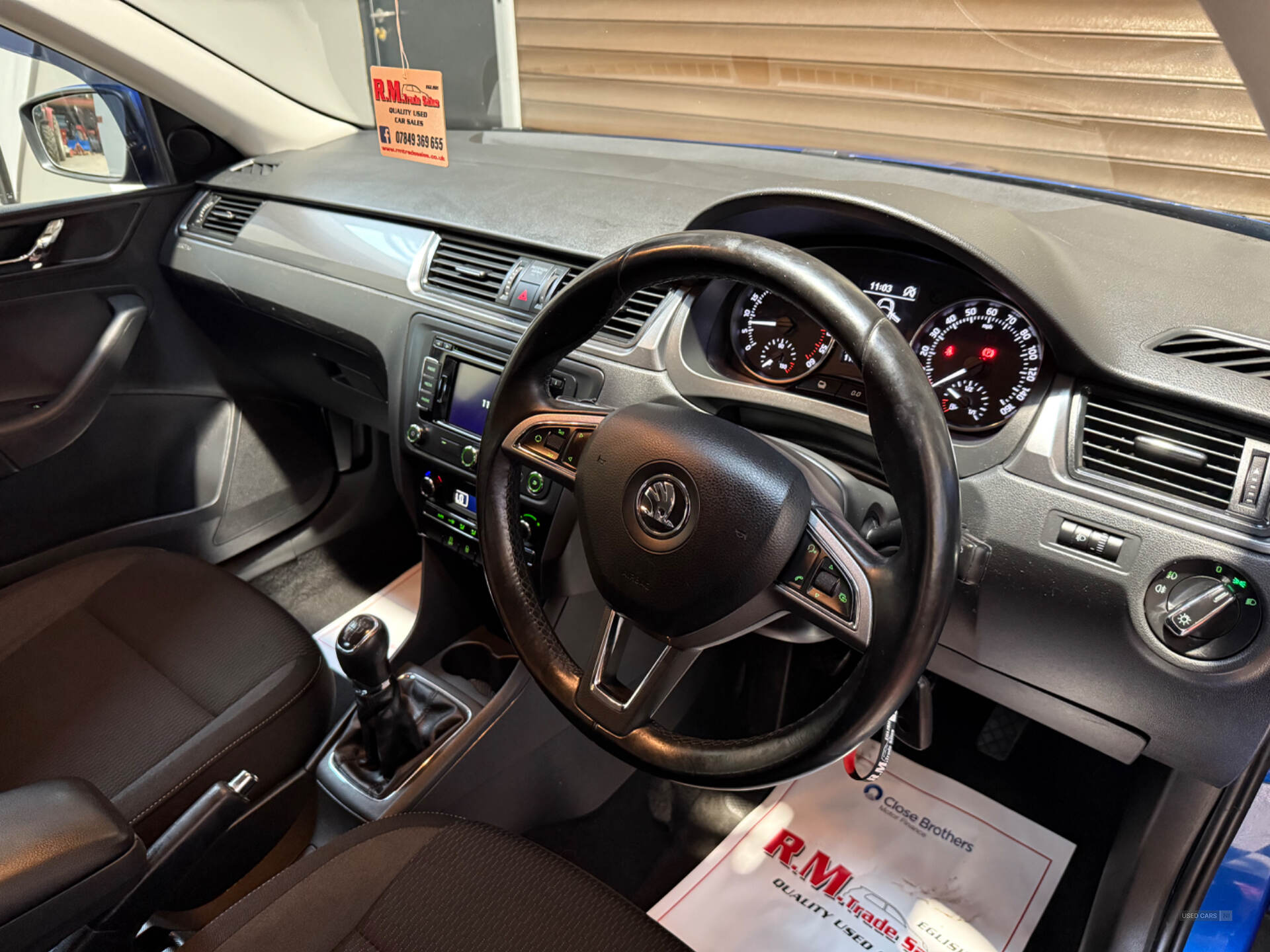 Apr 2015 Skoda Rapid 1.6 TDI CR GreenTech SE Tech 5dr