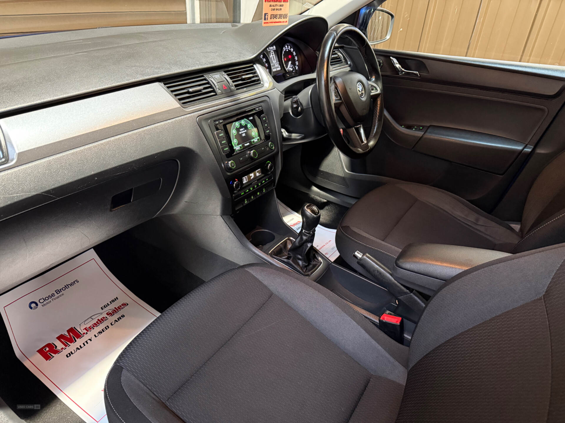 Apr 2015 Skoda Rapid 1.6 TDI CR GreenTech SE Tech 5dr