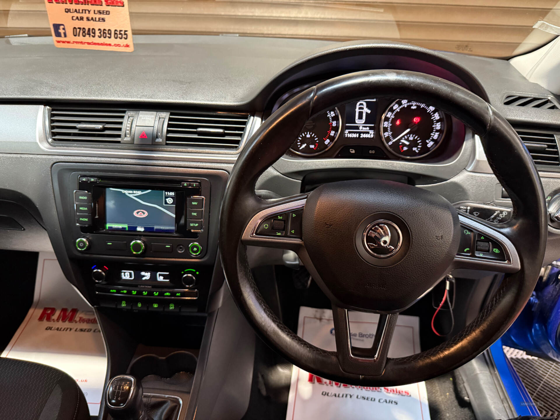 Apr 2015 Skoda Rapid 1.6 TDI CR GreenTech SE Tech 5dr
