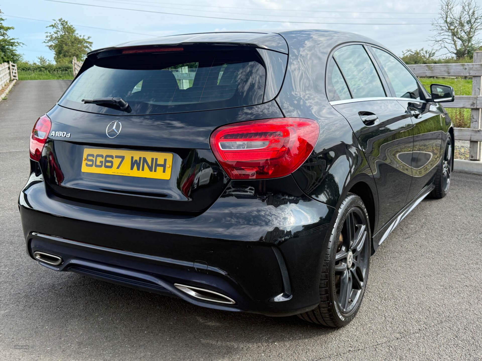 Sep 2017 Mercedes A-Class A180d AMG Line 5dr