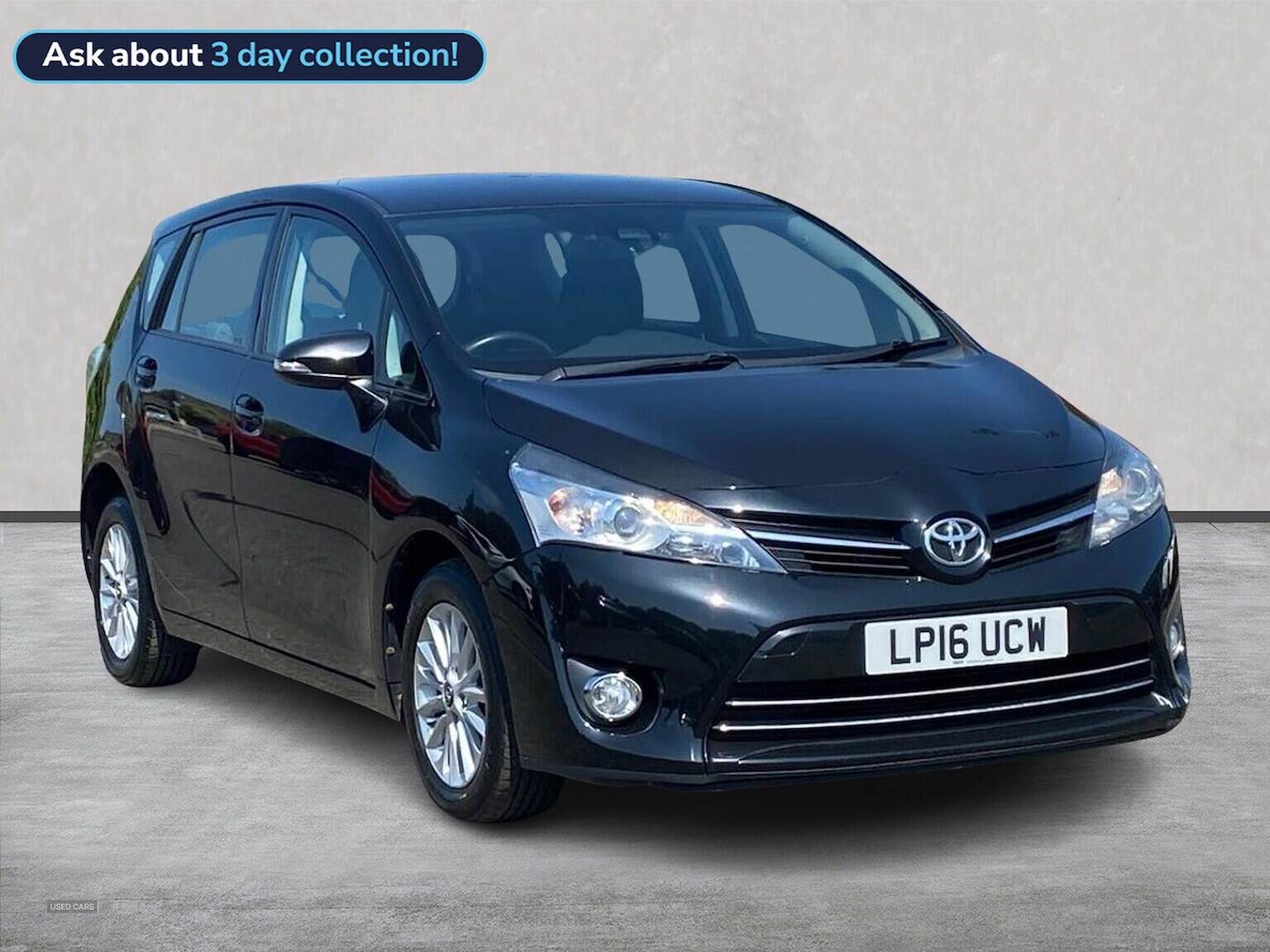 Jul 2016 Toyota Verso 1.8 V-Matic Icon Tss 5Dr M-Drive S
