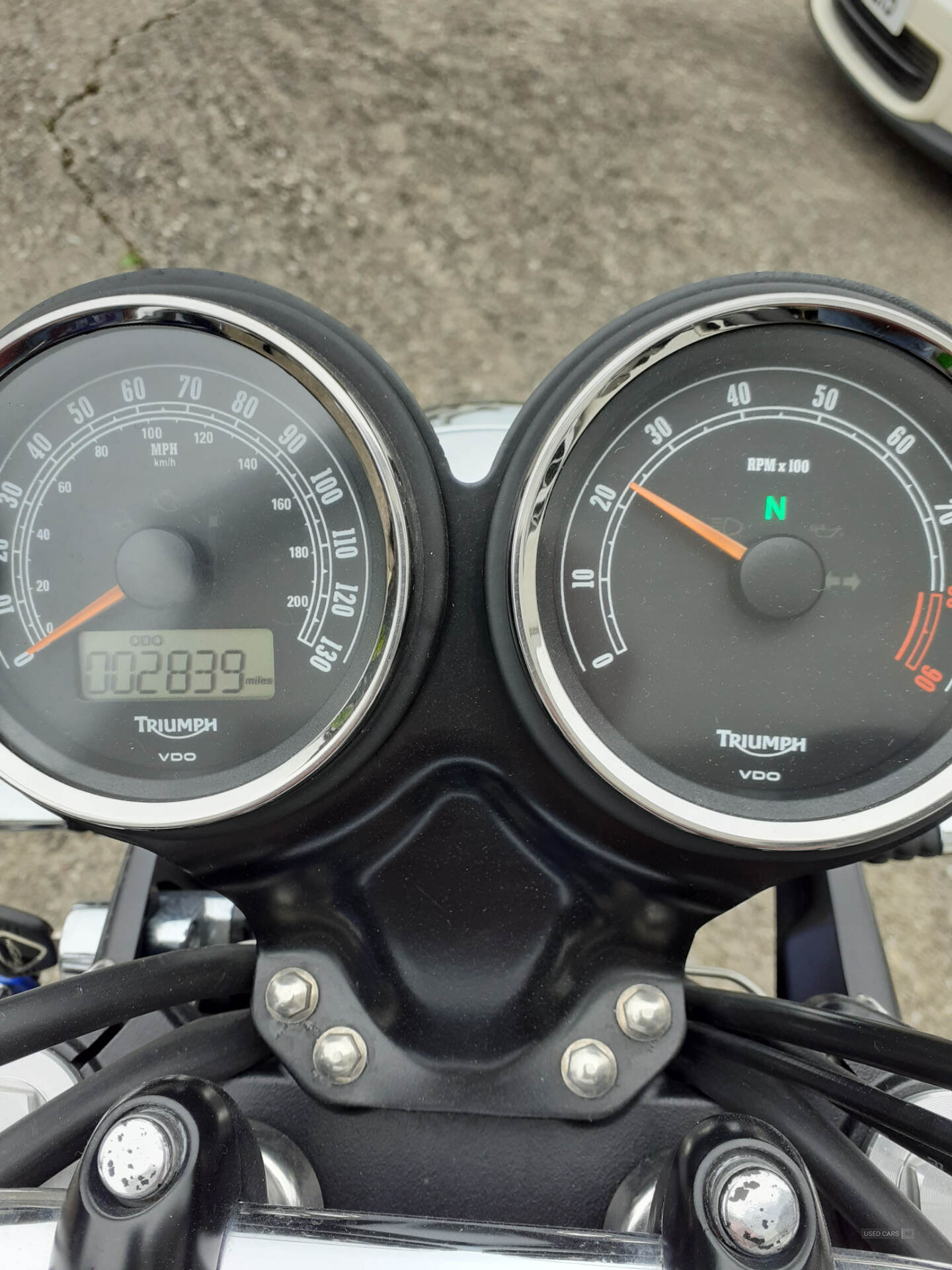 Aug 2011 Triumph Bonneville SE