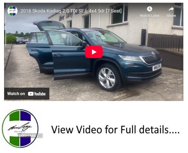 Skoda Kodiaq DIESEL ESTATE in Tyrone