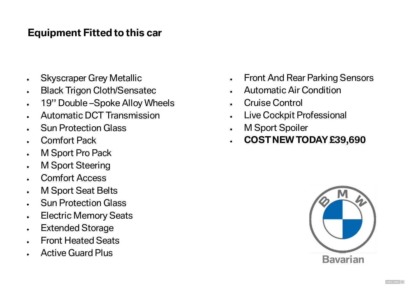 Aug 2024 BMW 2 Series 218i [136] M Sport 4dr DCT